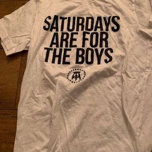 White Graphic Barstool T-Shirt